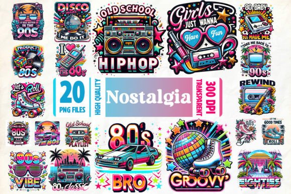 Download Retro Vibes Design Pack - Pack Collection