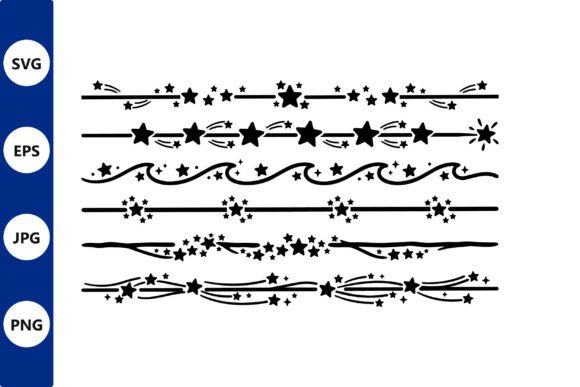 Download Star Border Pack Decorative Lines - Pack Collection