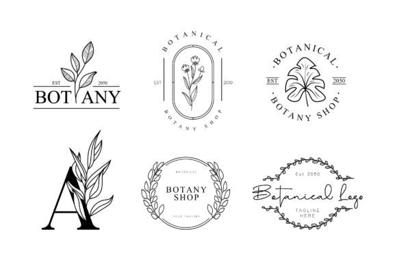 Download Botanical Logos Kit Pack - Pack Collection