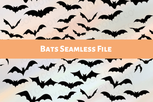 Download Spooky Bats Seamless Pattern - Pattern Collection