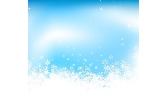 Download Winter Blue Square Background with Snowf - Square background Collection