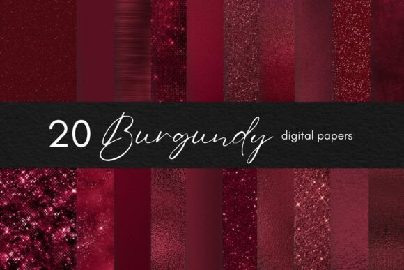 Download Burgundy Digital Paper Maroon Background - Burgundy Collection