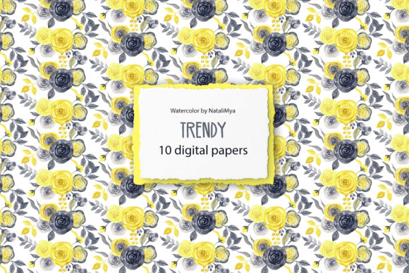 Download Trendy Digital Paper Pack - Pack Collection