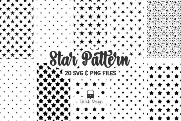 Download Star Pattern Bundle, Seamless Background - Pattern Collection