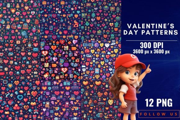 Download Valentine's Day Patterns - Pattern Collection