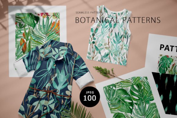 Download Botanical Patterns - Pattern Collection
